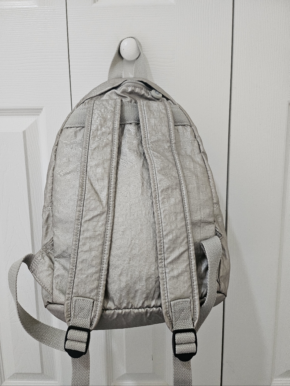 Kipling Backpack In Silver/Gray - Picture 2 of 11